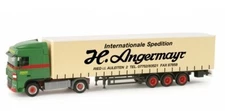 HERPA,DAF XF 105 SC 4x2 with trailer 3 Axles H. ANGERMAYR, 1/87, HER156486