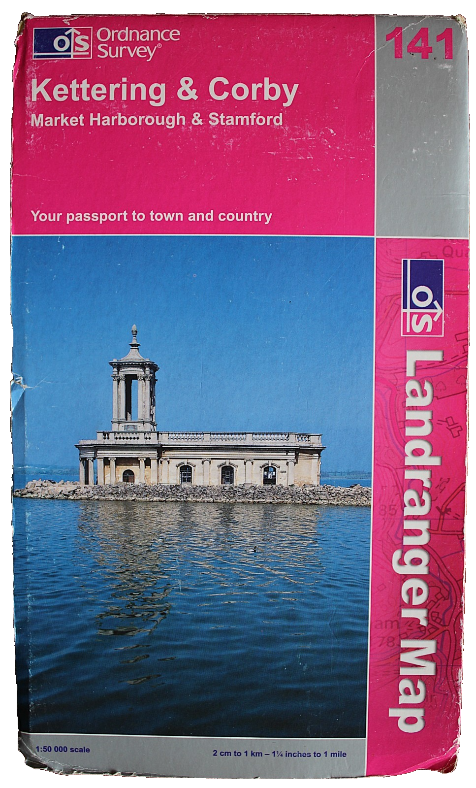 Ordnance Survey Landranger Sheet 141 Kettering & Corby Market Harborough   5