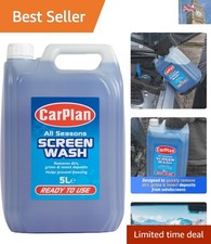 All Seasons Screen Wash 5L - Effective Dirt Removal & Freeze Prevention 2.20 per litre