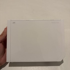 Nintendo Wii Console White RVL-001 W/ Remote Sensor Bar Cables Tested Power On