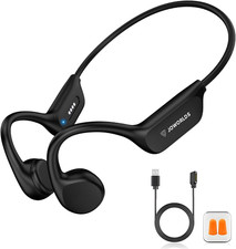 Open Ear Headphones Wireless Bluetooth, IP68 Waterproof Bone Conduction Headphon