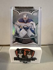2023-24 UD Black Diamond #R-DL Devon Levi Exquisite Collection Rookies