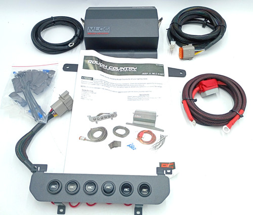 MLC-6 Multiple Light Controller-Lower Dash for Jeep JL/JT 70964 Rough Country