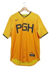Nike Pittsburgh Pirates City Connect Baseball Trikot Herren M Gold