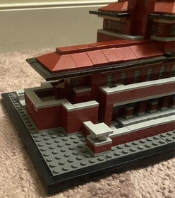 Lego Architecture Robie House 21010 Frank Lloyd Wright Set 100% Complete no Box