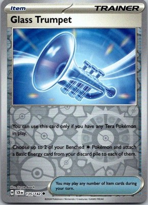 Glass Trumpet SV07: Stellar Crown 135/142 NM Reverse Holo