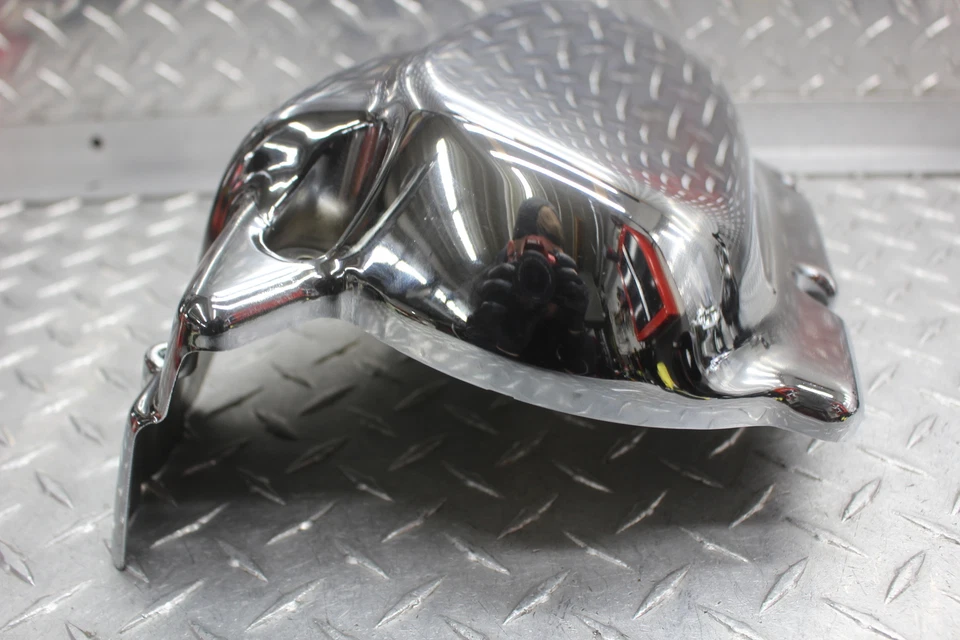 Yamaha V Star 650 XVS650A 2006 clásico cubierta lateral izquierda del motor Foto 4 de 4