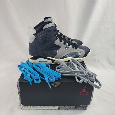 Nike Air Jordan 6 Retro Tech Chrome Womens Size 8 Mens Size 6.5