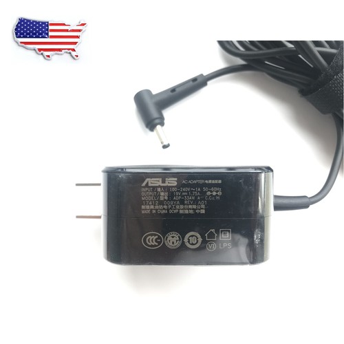 For Asus ADP-33AW AC Laptop Charger Adapter Charger Power Supply 19V 4mm*1.35mm - Picture 7 of 10