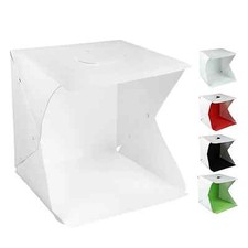 Scatola luminosa led 40 cm fotografia studio fotografico tenda portatile sfondo illuminazione cubo