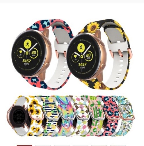 Correa para Huawei Honor Magic Watch 2 silicona flores dibujos 42 mmm | eBay
