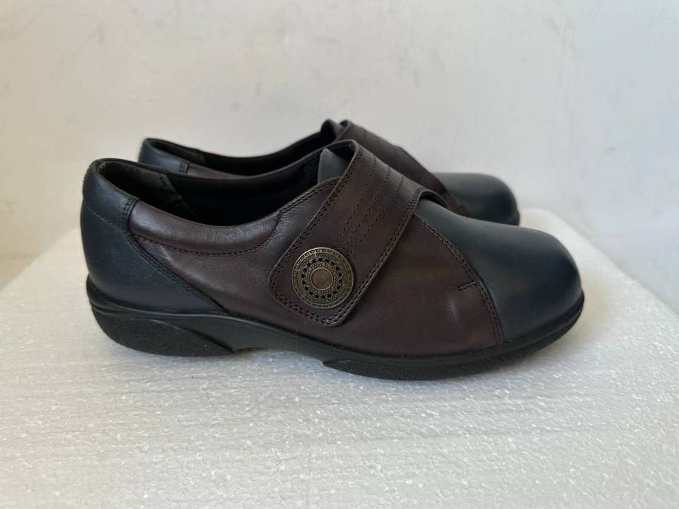 Easy B Comy Leather Shoes Size UK 4 EU 37 Extra Wide Fit - Image 3 of 4