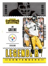 Joe Greene 2020 Panini Contenders Legendary Contenders #5 Football Card