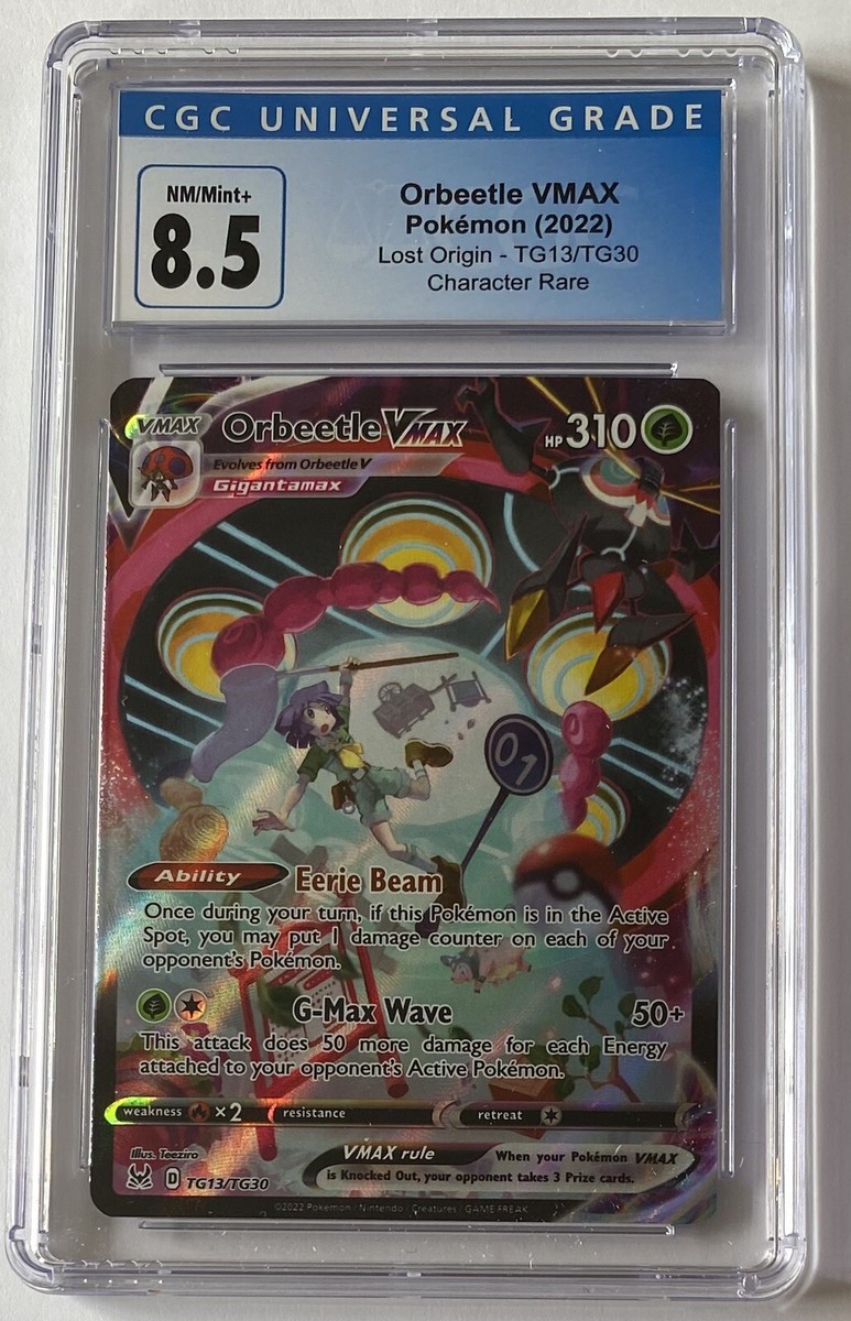 Orbeetle VMax TG13/TG30, CGC 8.5