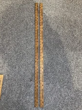 Lot Of 2 Yard Stick Yardstick Vintage Gambles Hardware Ruler VTG