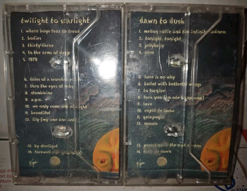 SMASHING PUMPKINS MELLON COLLIE AND THE INFINITE SADNESSORIG 1995 2CASSETTE eBay