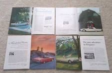 Ford Thunderbird 1961 Advertisements Lot of 5