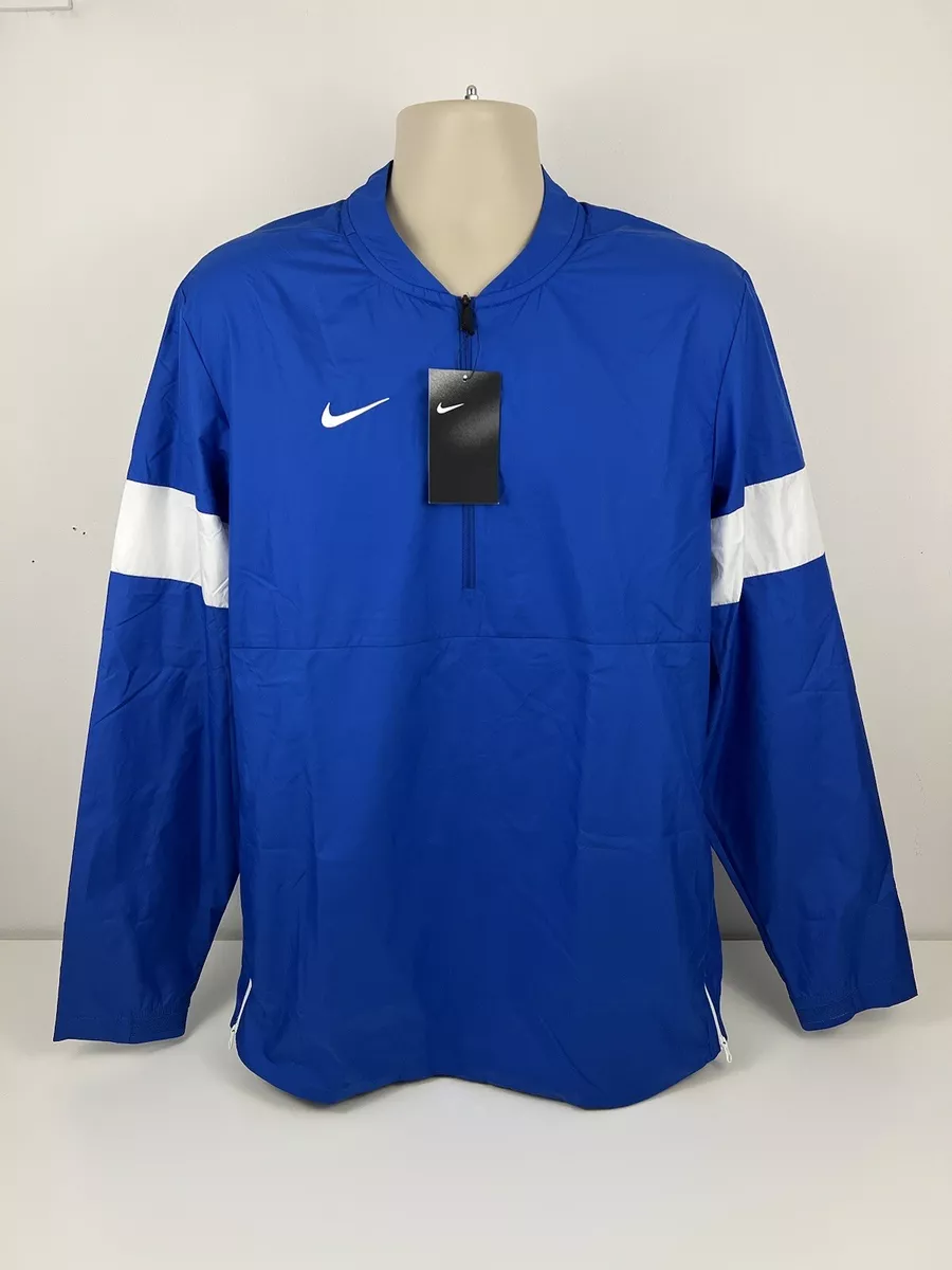Nike Lightweight Coaches Jacket Mens Size L Large Blue VSLR NWT AO5858-493  NEW | eBay