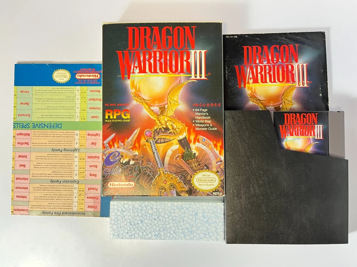 Dragon Warrior III, NES