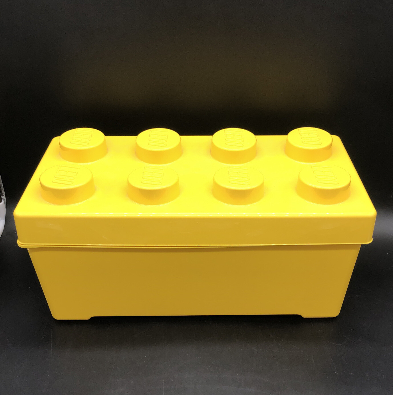 EMPTY Lego Storage Box Yellow Container eBay