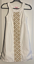 Lilly Pulitzer Jacqueline Shift Dress - Resort White Gold - Size 0