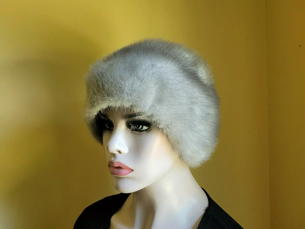 Vintage on sale fur hat