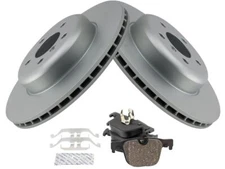 Rear Brake Pad and Rotor Kit For 2016-2018 BMW 340i xDrive 2017 GX719CF