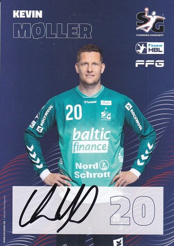 Kevin MOELLER - Dänemark, Silber Olympia 2022 Handball, SG Handewitt 2024/25! - 第 1/1 張圖片