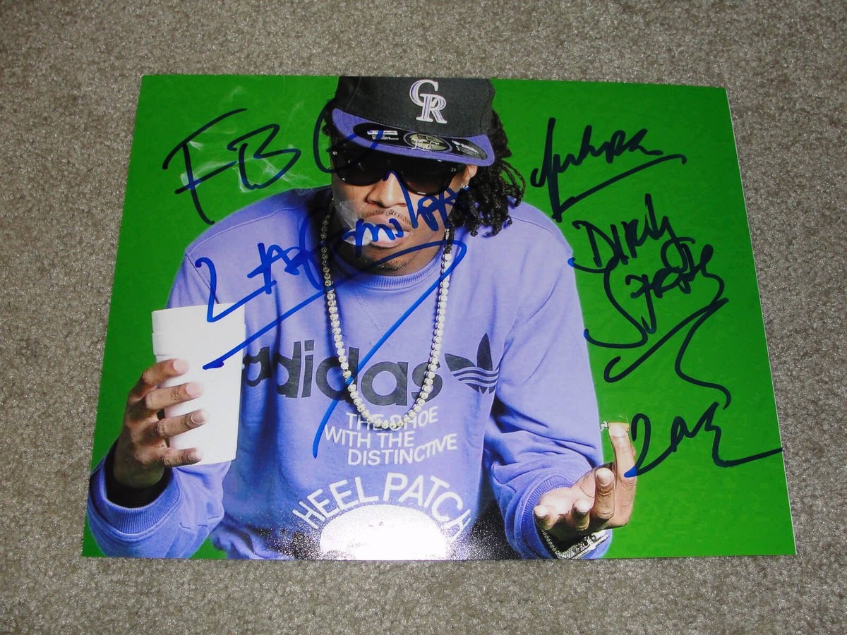 FUTURE SIGNED 8X10 PHOTO DIRTY SPRITE AUTOGRAPH FUTURE HDNRXXX