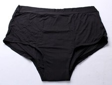 Revol Women's Plus Remi High Waisted Boyshort Period Panty ZG3 Black Size 4X NWT