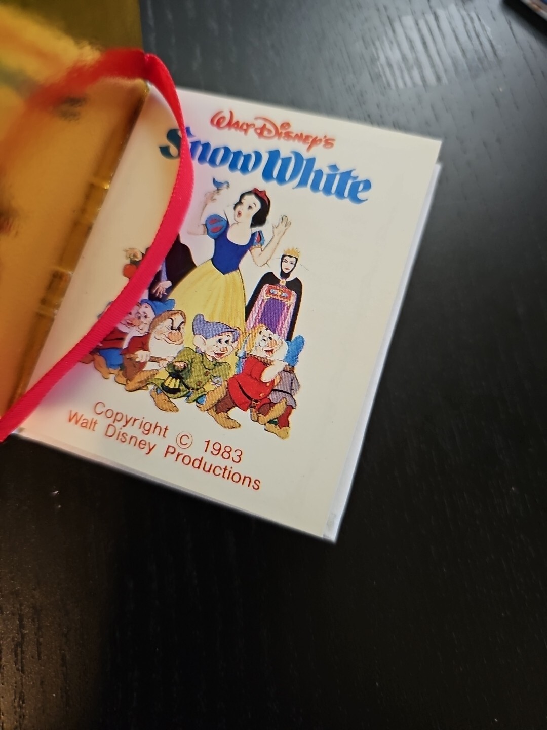 Mini Christmas Book Ornaments 3" Kurt S Adler and Bradford Novelty Co Lot of 7