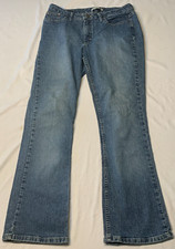 Riders Mid Rise Boot Cut Jeans Womens Size 10M Blue Jeans