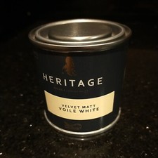 BARGAIN Dulux heritage Velvet Matt 125ml Tester Sample - Voile White