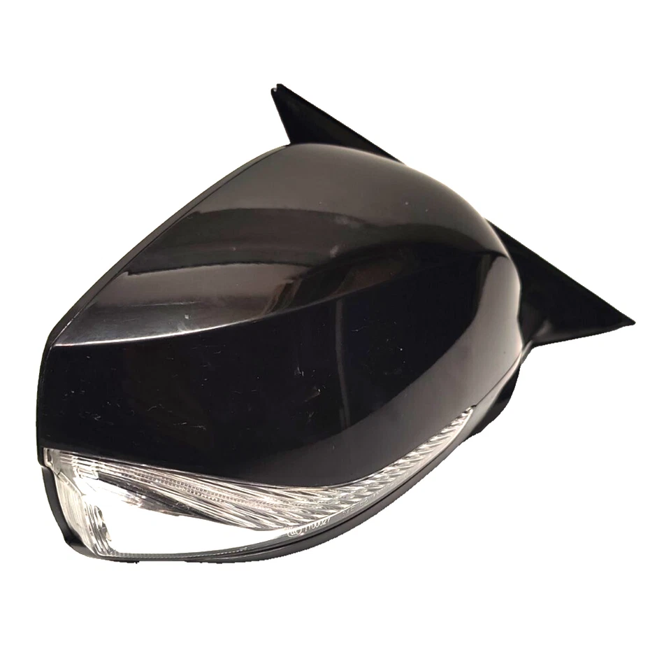 11-12 INFINITI M37 M56 PASAJERO ESPEJO RETROVISOR DERECHO ATENUADO TÉRMICO CON CÁMARA NEGRO OEM Foto 3 de 4