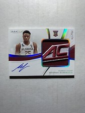 2019 Immaculate Collegiate Mfiondu Kabengele Platinum Rookie Patch Auto RC 1/1