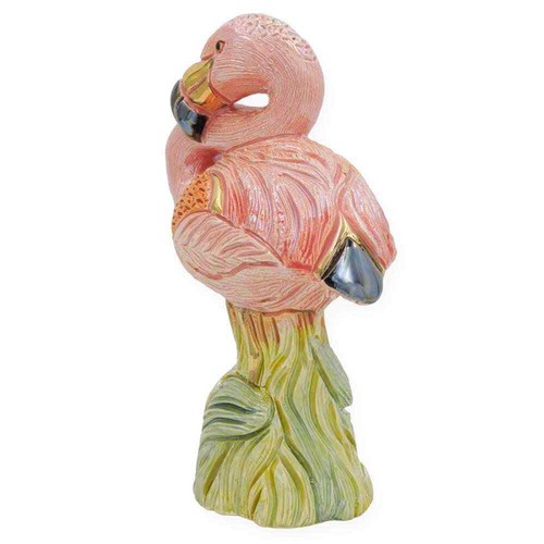 Fenicottero Scultura in Ceramica Artistica De Rosa Rinconada - Foto 4 di 5