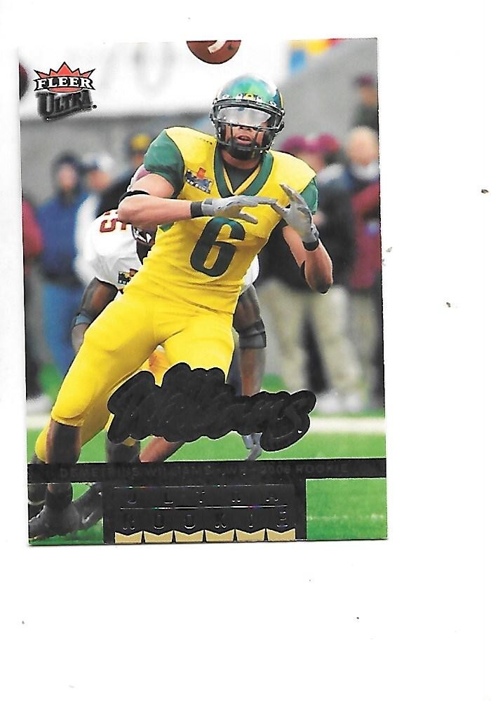 Demetrius Williams 2006 Fleer Ultra Football RC #227 Oregon Ducks