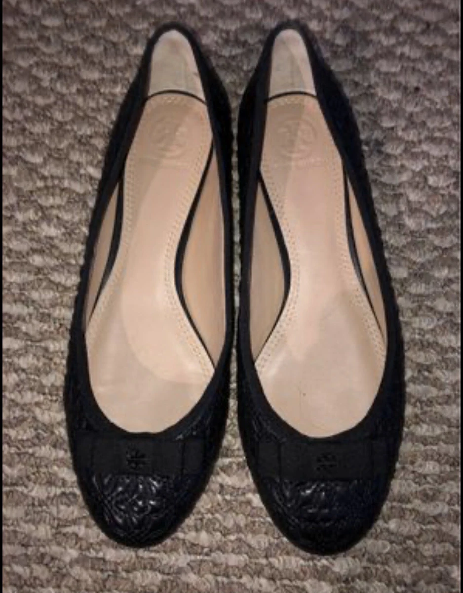 Tory burch marion shop quilted ballet flat