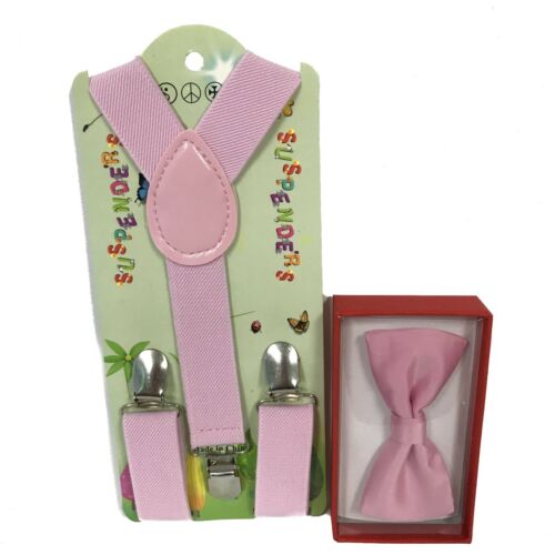 Sospensione + fiocco set abbinato bambini ragazzi bambine matrimonio bambino (USA) - Foto 44 di 74