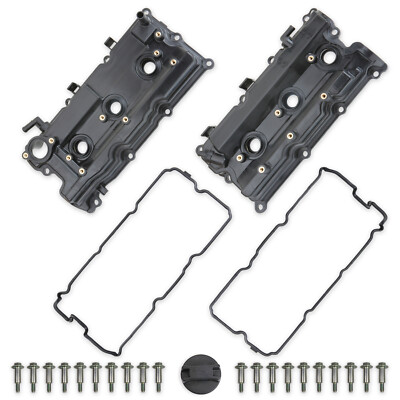 2PCS Engine Valve Cover w/Gasket for 02-04 Nissan Pathfinder
