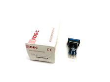 IDEC AL6H-M23P-S Rectangular Illuminated Pushbutton Blue 16mm A6 Series