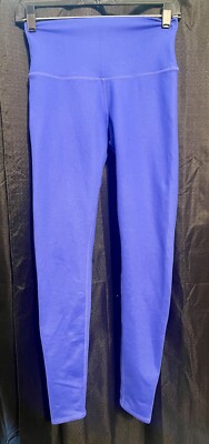 Alo Blue High Rise Leggings Small RN#87370 CA#00803 VN#3158 | eBay
