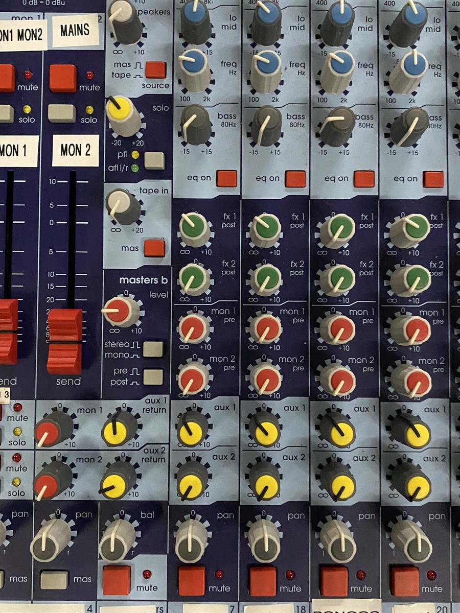 Midas Venice 240 24-Channel Pro Audio Analog Mixing Board Console