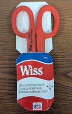 1 PIECE - WISS V13  METAL CUTTING SNIPS NEW I...