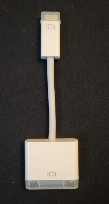 Apple Mini-DVI to DVI Adapter Converter Cable Dongle for Macbook Powerbook iMac