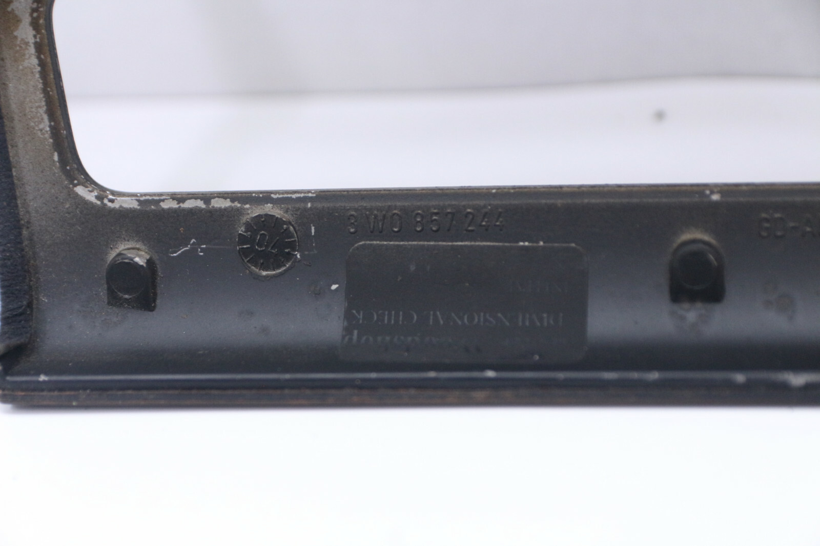 ✅ 2004-2010 Bentley Continental GT Flying Spur Center Wood Radio Bezel Trim Dash