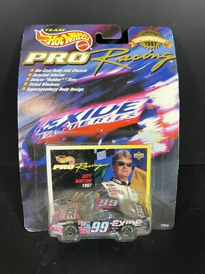 Hot Wheels Pro Racing Stock NASCAR Jeff Burton Exide Super Speedway 1st Edition