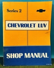 1972 Chevrolet Luv Series 2 Dealer Factory Service Repair Manual Vintage