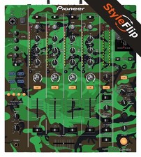 Pioneer DJM-850  Green Camo  Protective Decal  StyleFlip Skins