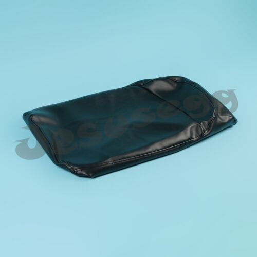 Black Synthetic Leather Seat Cover Fit for 1991-2005 Ski-Doo Tundra I Tundra II - Picture 3 of 8
